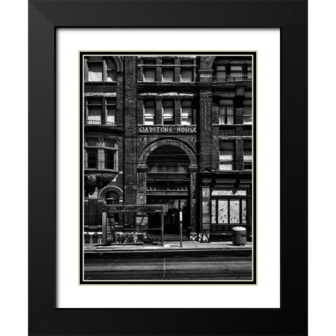 Gladstone Hotel Toronto No 1 Black Modern Wood Framed Art Print with Double Matting by Carson, Brian