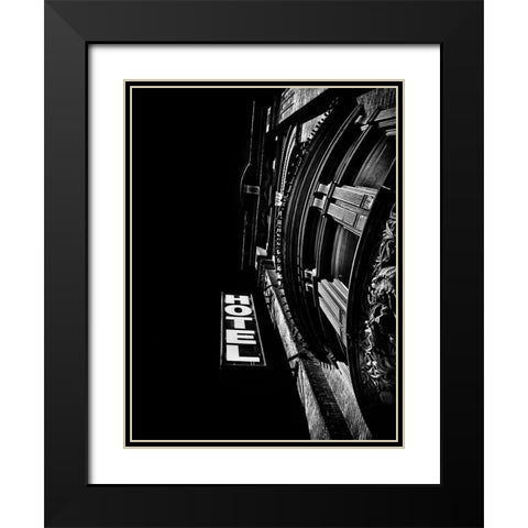 Gladstone Hotel Toronto No 2 Black Modern Wood Framed Art Print with Double Matting by Carson, Brian