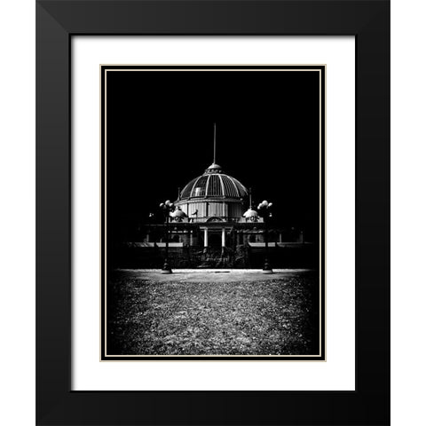 Horticultural Building Exhibition Place Toronto Black Modern Wood Framed Art Print with Double Matting by Carson, Brian