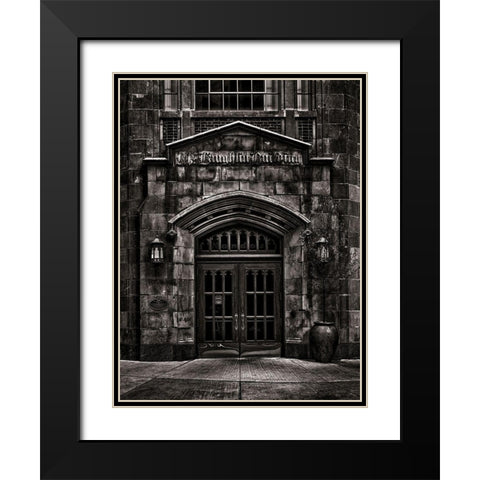 McLaughlin Motor Car Showroom Toronto Black Modern Wood Framed Art Print with Double Matting by Carson, Brian