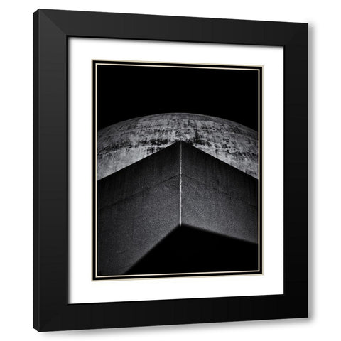 McLaughlin Planetarium No 1 Black Modern Wood Framed Art Print with Double Matting by Carson, Brian