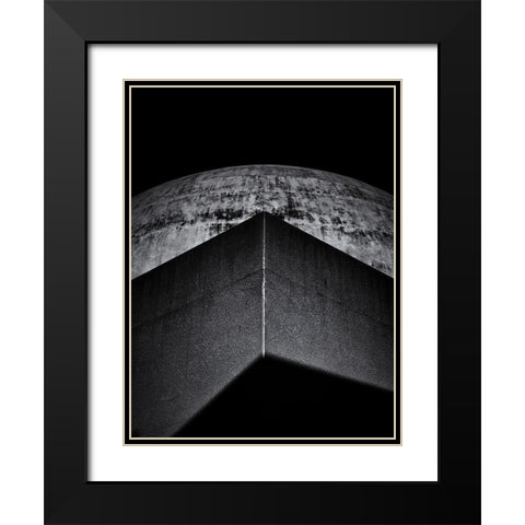 McLaughlin Planetarium No 1 Black Modern Wood Framed Art Print with Double Matting by Carson, Brian
