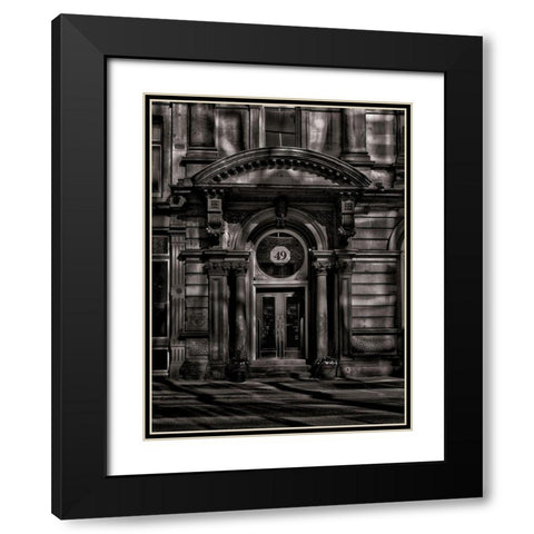 Young Street Toronto No 2 Toned Black Modern Wood Framed Art Print with Double Matting by Carson, Brian