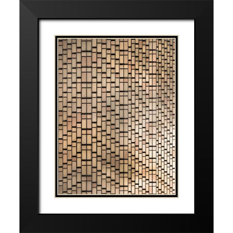 Bay Street South Tower Toronto No 2005 Color Black Modern Wood Framed Art Print with Double Matting by Carson, Brian