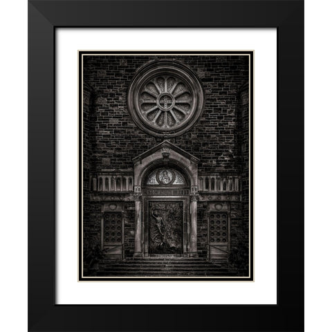 Our Lady of Sorrows Black Modern Wood Framed Art Print with Double Matting by Carson, Brian