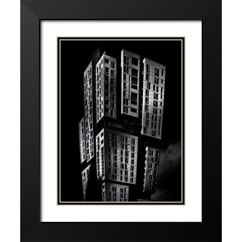 Picasso Toronto No 1 Black Modern Wood Framed Art Print with Double Matting by Carson, Brian