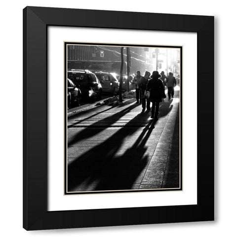 Slice of Sunshine No 4 Black Modern Wood Framed Art Print with Double Matting by Carson, Brian