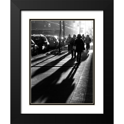Slice of Sunshine No 4 Black Modern Wood Framed Art Print with Double Matting by Carson, Brian