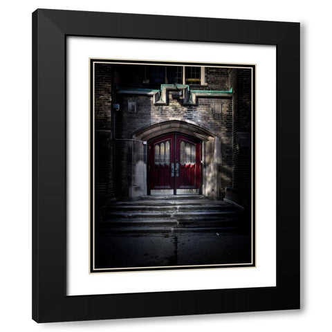 St Michaels Cathedral Black Modern Wood Framed Art Print with Double Matting by Carson, Brian