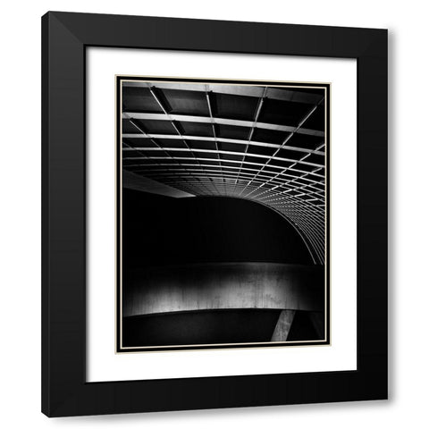 Toronto City Hall No 10 Black Modern Wood Framed Art Print with Double Matting by Carson, Brian