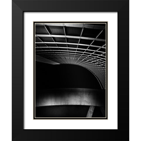 Toronto City Hall No 10 Black Modern Wood Framed Art Print with Double Matting by Carson, Brian