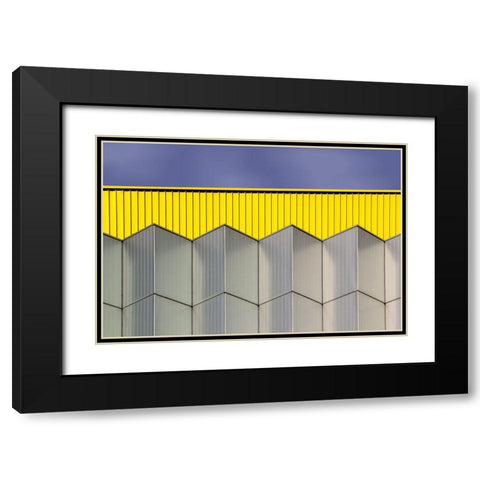 Industrial Architecture I Black Modern Wood Framed Art Print with Double Matting by Mauer, Rolf