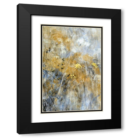 A Time Of Freedom Black Modern Wood Framed Art Print with Double Matting by Devos, Delphine