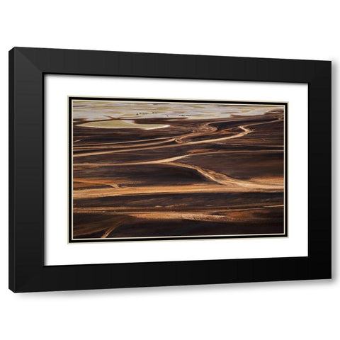 The wild Black Modern Wood Framed Art Print with Double Matting by Chang, Phillip