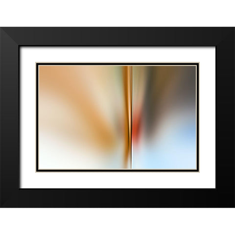 Sepera Black Modern Wood Framed Art Print with Double Matting by Claes, Gilbert
