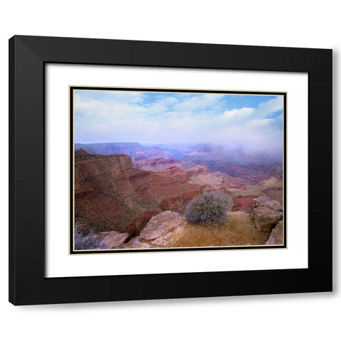 Moran Point-South Rim-Grand Canyon National Park-Arizona Black Modern Wood Framed Art Print with Double Matting by Fitzharris, Tim