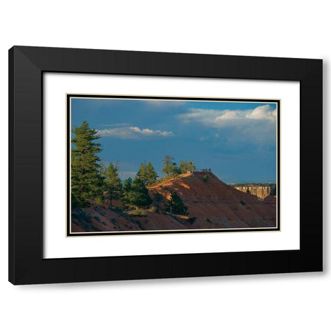 Sunset Point-Bryce Canyon National Park-Utah Black Modern Wood Framed Art Print with Double Matting by Fitzharris, Tim