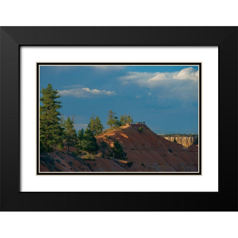 Sunset Point-Bryce Canyon National Park-Utah Black Modern Wood Framed Art Print with Double Matting by Fitzharris, Tim