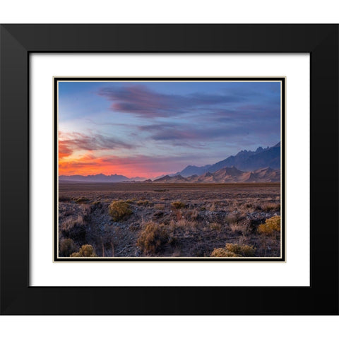 Great Sand Dunes National Park-Colorado-USA Black Modern Wood Framed Art Print with Double Matting by Fitzharris, Tim