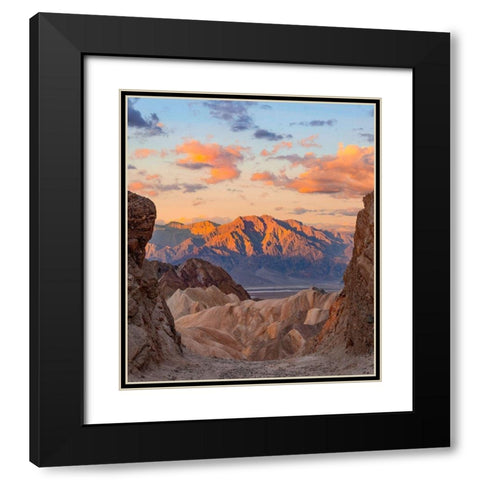 Death Valley National Park-California-USA Black Modern Wood Framed Art Print with Double Matting by Fitzharris, Tim