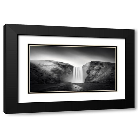 Power and Humility Black Modern Wood Framed Art Print with Double Matting by Mitterwallner, Stefan