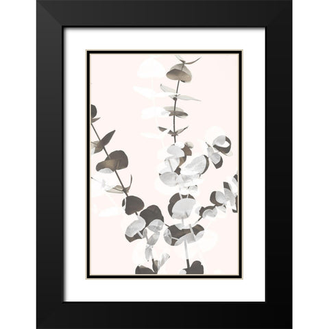 Eucalyptus Creative 12 Black Modern Wood Framed Art Print with Double Matting by Artographie Studio