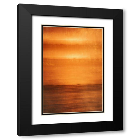 Golden Hour Black Modern Wood Framed Art Print with Double Matting by Buelow, Beth