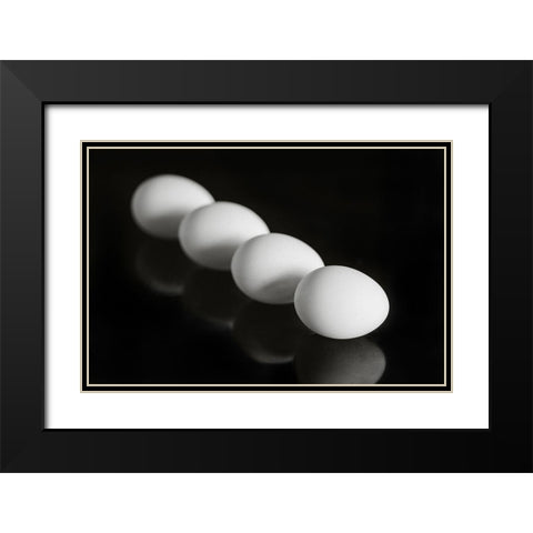 Parallel Worlds Black Modern Wood Framed Art Print with Double Matting by Weber, Kate