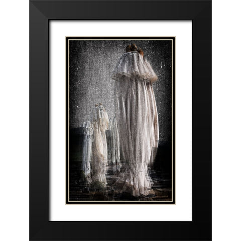 Ghosts of summer Black Modern Wood Framed Art Print with Double Matting by Corte, Raffaele