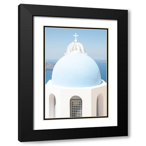 The dome Black Modern Wood Framed Art Print with Double Matting by Wride, Linda