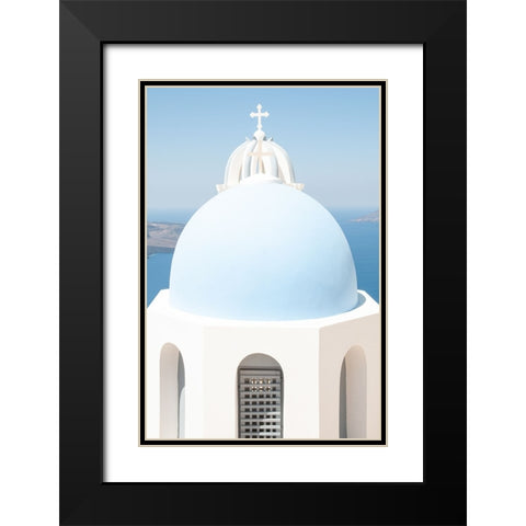 The dome Black Modern Wood Framed Art Print with Double Matting by Wride, Linda