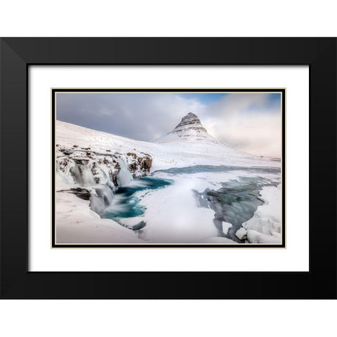 Although its a Famous Subject Black Modern Wood Framed Art Print with Double Matting by Wuthrich, Curdin