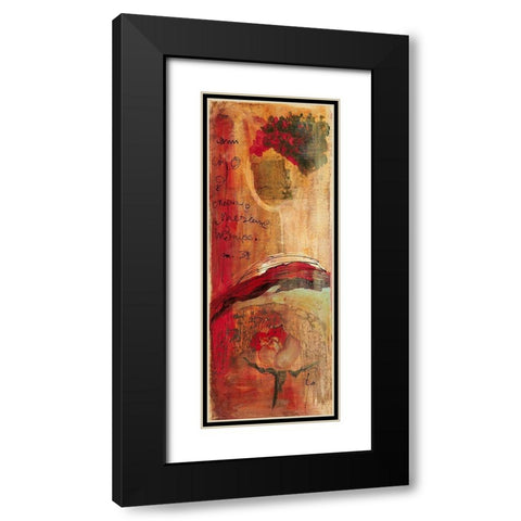 Hemos perdido Black Modern Wood Framed Art Print with Double Matting by Leys, Gemma