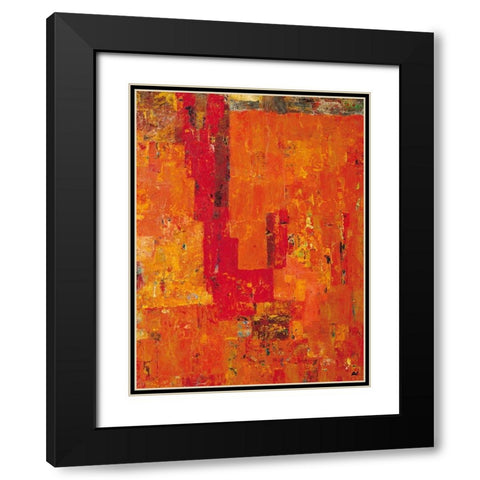 At the Source Black Modern Wood Framed Art Print with Double Matting by Vilsboll, Anne