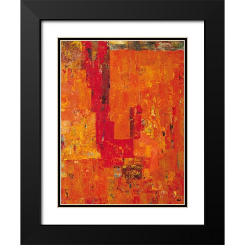 At the Source Black Modern Wood Framed Art Print with Double Matting by Vilsboll, Anne