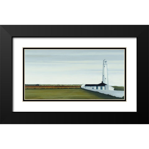Lighthouse at Nash Point III Black Modern Wood Framed Art Print with Double Matting by Reader, Dawn