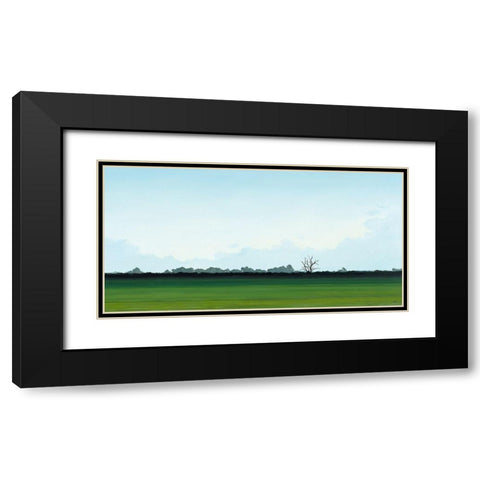 Valley of Shadows Black Modern Wood Framed Art Print with Double Matting by Reader, Dawn