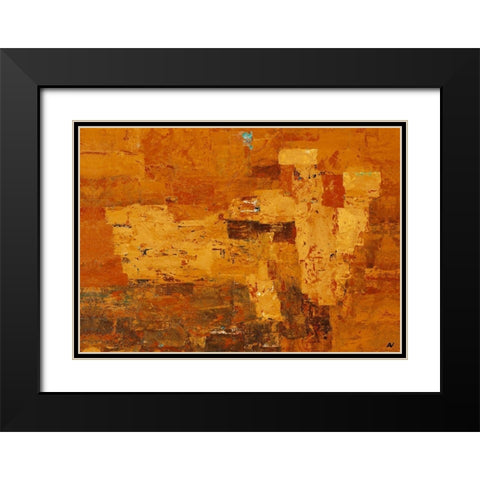 India Seek Them Out Black Modern Wood Framed Art Print with Double Matting by Vilsboll, Anne