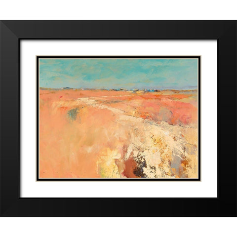 Autumn is coming Black Modern Wood Framed Art Print with Double Matting by Groenhart, Jan