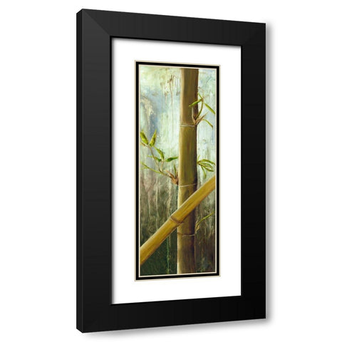 Rainforest I Black Modern Wood Framed Art Print with Double Matting by Haggenmacher, Maritta