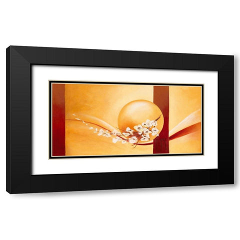Le temps suspendu Black Modern Wood Framed Art Print with Double Matting by Triki, Bernadette