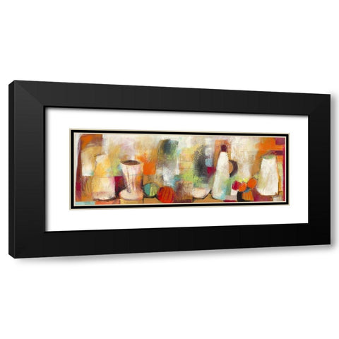 Stillleben V Black Modern Wood Framed Art Print with Double Matting by Daniel, Manuela