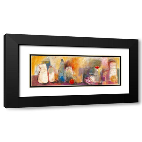 Stillleben VI Black Modern Wood Framed Art Print with Double Matting by Daniel, Manuela