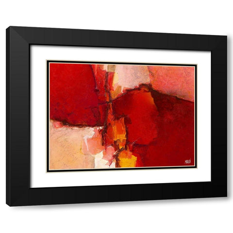Orkis 2006 Black Modern Wood Framed Art Print with Double Matting by Marchi