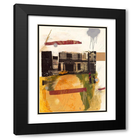 Garage Busi Black Modern Wood Framed Art Print with Double Matting by Olukman, Ayline