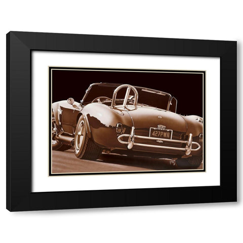 427 PW Black Modern Wood Framed Art Print with Double Matting by Tempier, Guy