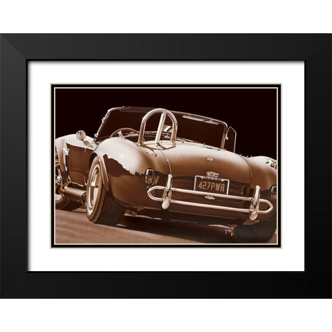 427 PW Black Modern Wood Framed Art Print with Double Matting by Tempier, Guy