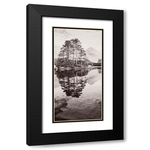 Lochan Urr-Glen Etive-Scotland Black Modern Wood Framed Art Print with Double Matting by Butcher, Dave