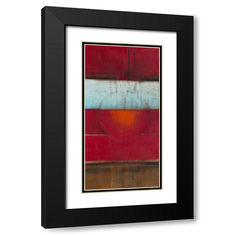 Un Y Dos Black Modern Wood Framed Art Print with Double Matting by Becam, Carole