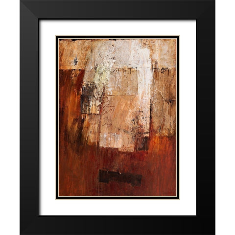 Op Zoek naar rust Black Modern Wood Framed Art Print with Double Matting by Verplanke, Jenny
